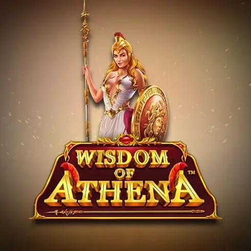 Slots logo of Wisdom of Athena from Pragmatic Play at Slimking Casino