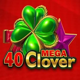 40 Mega Clover game by Amusnet Interactive – logo hosted on Slimking Casino
