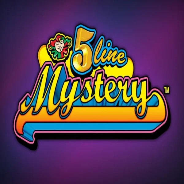 5 Line Mystery slot visual from Eurocoin Interactive available on slimkingcasino.com