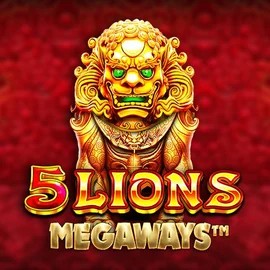 5 Lions Megaways logo by Pragmatic Play Slimking Casino