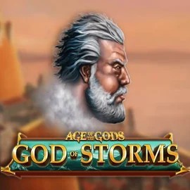 Slots logo of Age Of The Gods: God of Storms from Playtech at Slimking Casino