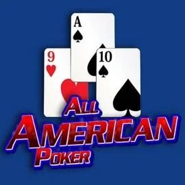 All American Poker by RTG (Reel Time Gaming), showcased at slimkingcasino.com – game logo