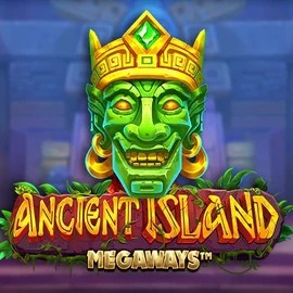 Ancient Island Megaways slot logo by Pragmatic Play at Slimking Casino