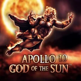 Apollo God of the Sun slot visual from Novomatic available on slimkingcasino.com