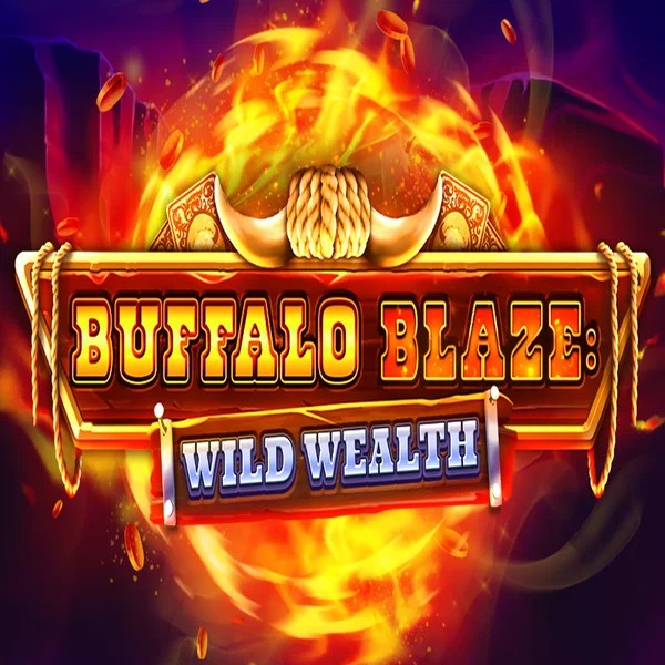 Buffalo Blaze Wild Wealth logo by OctoPlay Slimking Casino