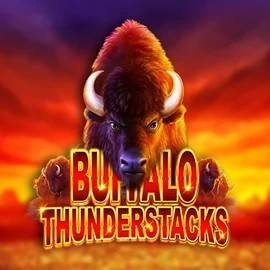 Buffalo Thunderstacks game by Amatic Industries – logo hosted on Slimking Casino