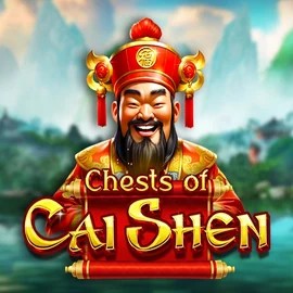 Chests of Cai Shen by Pragmatic Play, showcased at slimkingcasino.com – game logo