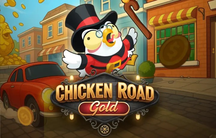 Enjoy Chicken Road Gold by InOut – logo hosted on slimkingcasino.com