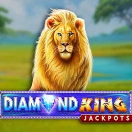 Diamond King Jackpots logo – Jackpots by SpinPlay Games at Slimking Casino
