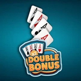 Official Poker logo: Double Double Bonus by Red Rake Gaming at Slimking Casino