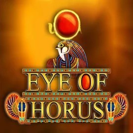 Eye of Horus logo by RTG (Reel Time Gaming) at Slimking Casino