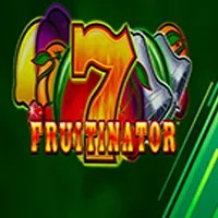 Slots logo of Fruitinator Jackpot King from Blueprint Gaming at Slimking Casino