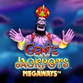 Genie Jackpots Megaways online game logo by Blueprint Gaming on slimkingcasino.com