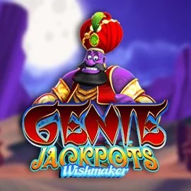 Official Jackpots logo: Genie Jackpots Wishmaker by Blueprint Gaming at Slimking Casino