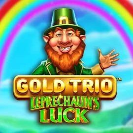 Official Slots logo: Gold Trio Leprechaun's Luck by Playtech at Slimking Casino
