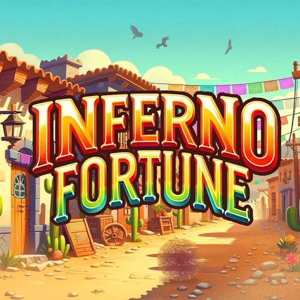 Inferno Fortune by Atomic Slot Lab, showcased at slimkingcasino.com – game logo