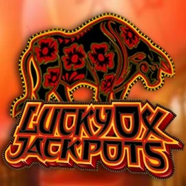 Jackpots logo of Lucky Ox Jackpots from Rival at Slimking Casino