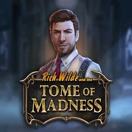 Slots logo of Tome of Madness from Play'n GO at Slimking Casino
