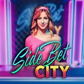 Side Bet City online game logo by Evolution on slimkingcasino.com