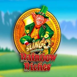 Casino Games logo of Slingo Rainbow Riches from Gaming Realms at Slimking Casino