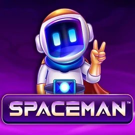 Spaceman by Pragmatic Play, showcased at slimkingcasino.com – game logo
