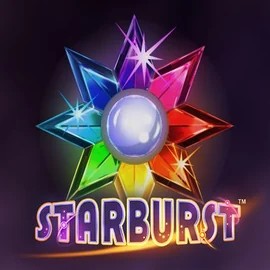 Starburst logo by NetEnt at Slimking Casino
