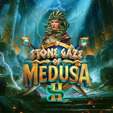 Stone Gaze of Medusa 2 game by Stakelogic – logo hosted on Slimking Casino