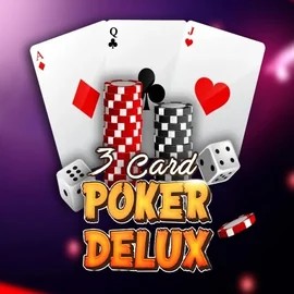 Play the Three Card Poker Delux slot by Urgent Games on Slimking Casino