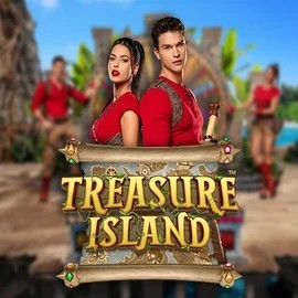Official Live Casino logo: Treasure Island by Pragmatic Play at Slimking Casino