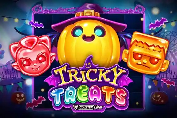 Slots logo of Tricky Treats from Push Gaming at Slimking Casino