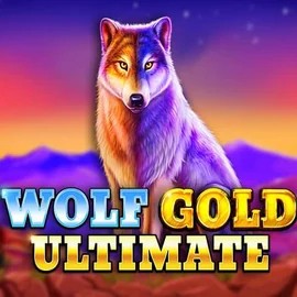 Wolf Gold Ultimate slot logo by Pragmatic Play at Slimking Casino